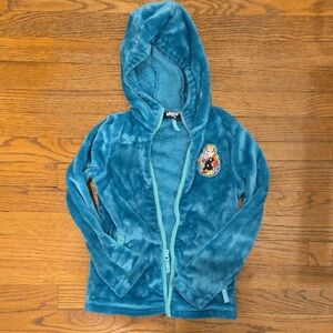 Lands' End Blue Fleece Hoodie for Kids